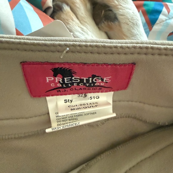 Women’s Sand R.J. Classics Gulf Breeches 32S NWT - Picture 3 of 6